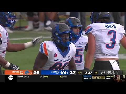 Boise State UPSETS #10 BYU | 2021 College Football