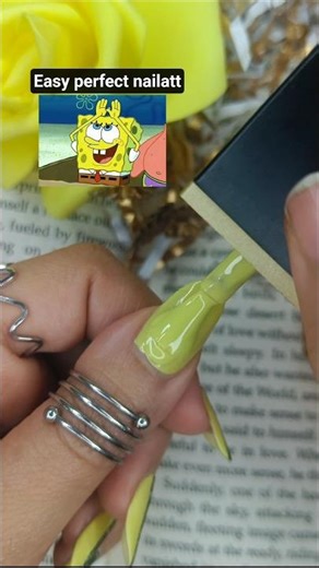 Tape + Crackle Nail Art = Instant Drama 💛🔥 #Shorts #nails #trending #ytshorts #nailartdesigns