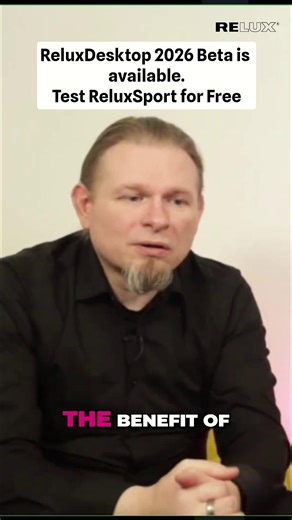 🎉 ReluxDesktop 2026 Beta is here! 🚀 NEW in the Beta version: ✅ ReluxSport Add-on - compliant lighting design for sports facilities (EN 12193:2018 & UEFA) ✅ EN 12464-2:2024 integrated ✅ pCon.catalog - direct access to 3D objects ✅ Free IFC export 🎁 The ReluxSport basic version is included for free - test all features for free until January 31, 2026 💡 👉 Download now at relux.com/download #ReluxDesktop2026 #LightingDesign #ReluxSport #EN12464 #EN12193 #IFC #pCon #BetaRelease | RELUX