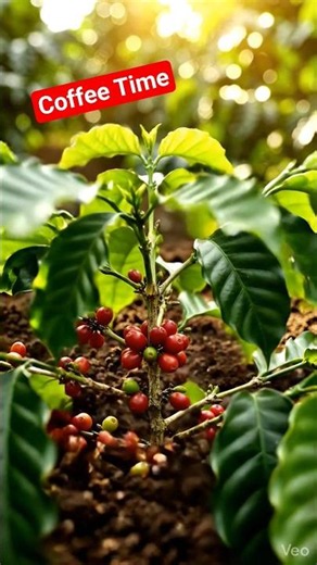 How Coffee Is Made? 🌱➡️☕ Seed to Cup Journey #Shorts