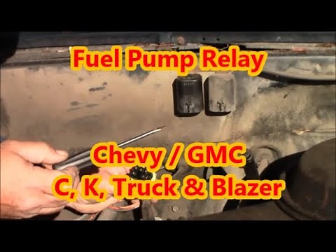 Oscar The C10 Stepside: Episode 2 | Fuel Pump Relay | 1987 GMC R1500 High Sierra Step Side