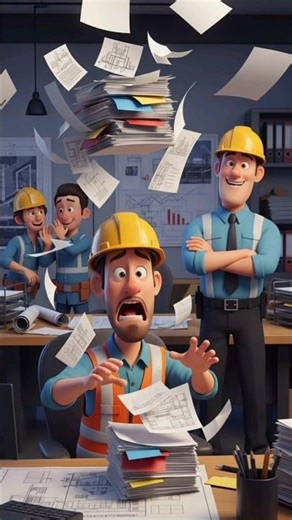 Safety Test 😳 | Inspector vs Contractor | Funny Safety Cartoon” ✅