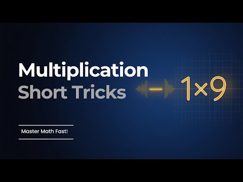 Multiplication Short Tricks for Competitive Exams | Fast Calculation Methods