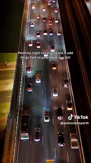 Magical Night Views from Kings Park in Perth