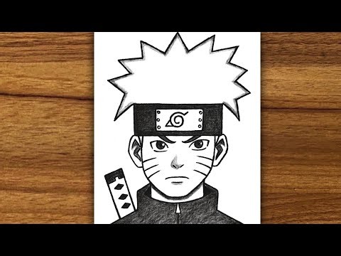 How To Draw Naruto Uzumaki | Step-By-Step Anime Drawing Tutorial | Drawing Naruto Uzumaki Made Easy