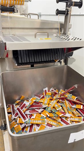 100% American beef. Raised right. Packed with pride. Our beef stick snacks are made in Wyoming, seasoned and smoked the traditional way. 9g of protein. 20 sticks per box.🇺🇸 Built for hardworking Americans. Stock your fridge today. | Meriwether Farms