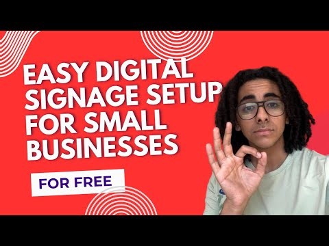 Easy Digital Signage Setup for Small Businesses