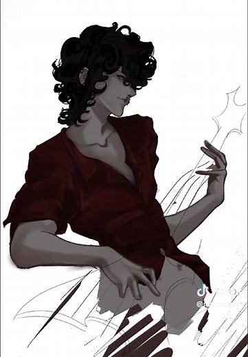 Someone said flash us I think it counts🤭 anyways speed paint since I dont have time to post #speedpaint #emo4ever #emoboy #art #oc