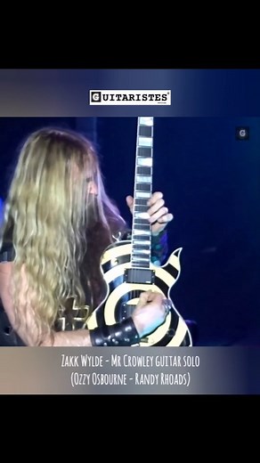 Zakk Wylde - "Mr Crowley" guitar solo (Ozzy Osbourne - Randy Rhoads)...