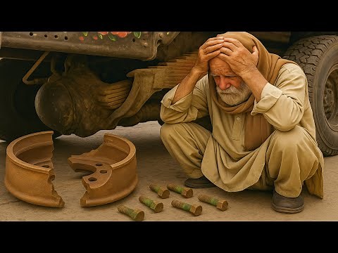 Fixing Heavy Truck Brake Drum | Full Restoration Explained