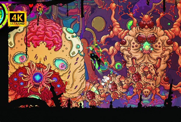 诡异画风的血腥战斗！奥特罗斯|全BOSS无伤 结局合集！4K