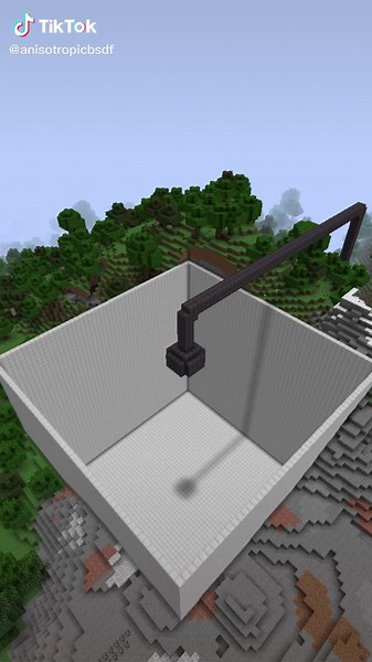 Minecraft Stop-motion Fluid simulation #minecraft #fluidsimulation