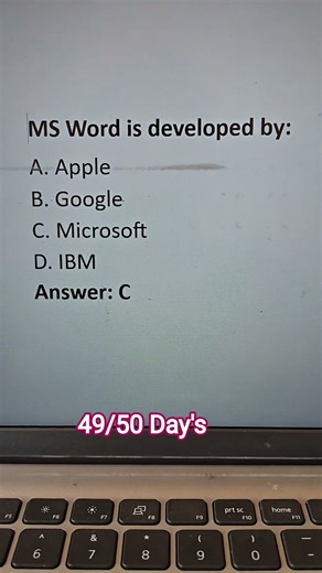 Shortcut keys in MS word mcq #msword #viral #msoffice