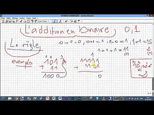 Addition des nombres en système binaire pour débutants