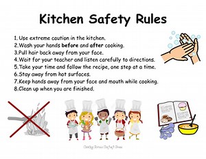 What are 5 basic rules of kitchen safety? [2025] | QAQooking.wiki