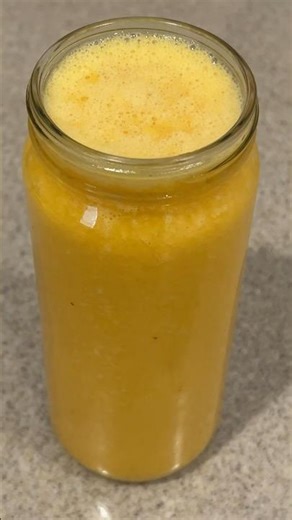 The Best Orange Juice Smoothie!| Only 3 Ingredients!