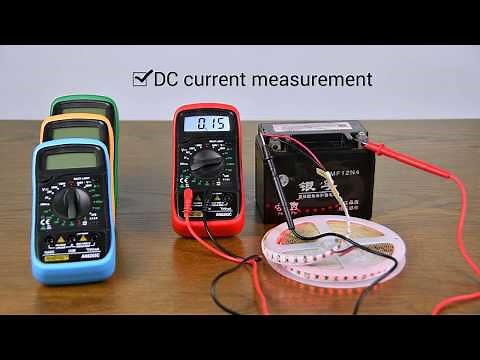 ANENG AN8205C Digital Multimeter AC/DC Ammeter Volt Ohm Tester Meter With Thermocouple
