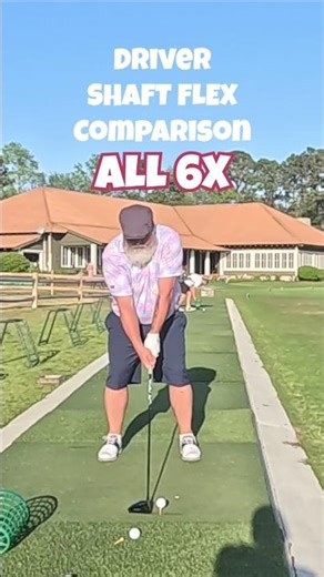 Driver Shaft Comparison ▶️ ALL 6X ⛳ #golf