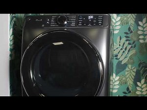 GE UltraFresh Front Load Washer – Using the Dryer Control Feature