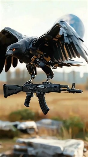 554K views · 7.6K reactions | The Nova Eagle drone envisions a future where rapid technological advancements propel humanity into interstellar civilization, enabling free exploration of exoplanets. Against this backdrop, various artificial intelligence machines emerge. #ScienceFiction #robottransformation #BlueOldManAIVideo | Amazing post | Facebook