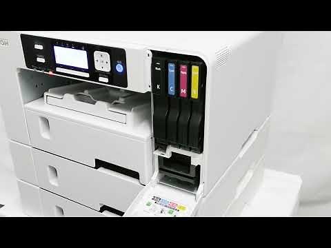 廃インクボックスを交換する方法 (RICOH SG 7200 3200 2200)