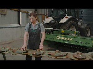 KRONE UK Mower maintenance Check