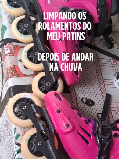 Como limpar patins passo a passo — limpeza de patins demorada