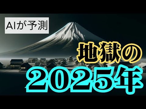 【2025年の未来予測】AIが予測！ ~激動の1年と、その先にあるもの~
