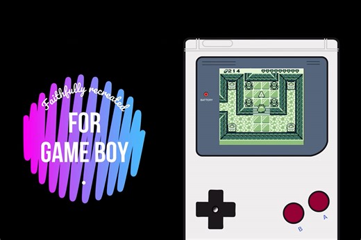 Philips CD-i Zelda's Adventure Game Gets Nintendo Game Boy Demake