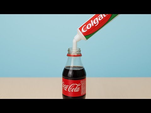 Try Mixing Coca-Cola + Toothpaste | Unexpected Reaction Experiment! | Life Tips 365