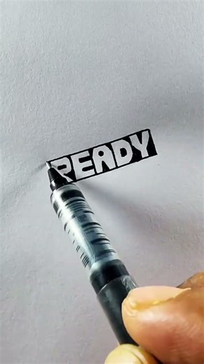 Beautiful word art by pen #3dart #drawing #3dpainting #art #sketch #wordart #design #pendrawing