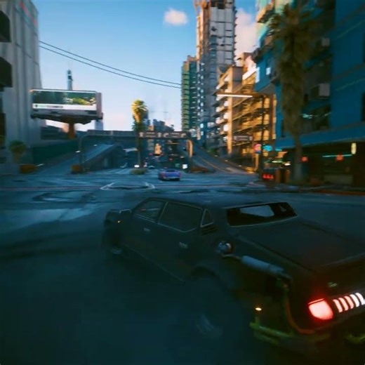 BEST DRIFT in Cyberpunk 2077?! 😱🔥#freefire #cyberpunk2077 #nayongamez
