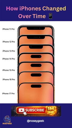 iPhone 11 Pro to iPhone 17 Pro 🔥 Apple’s Design Evolution Explained