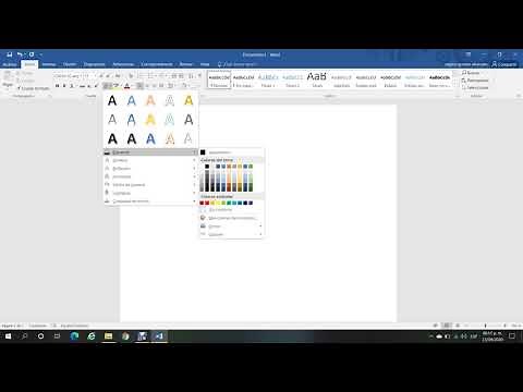 APLICAR EFECTOS DE TEXTO EN WORD