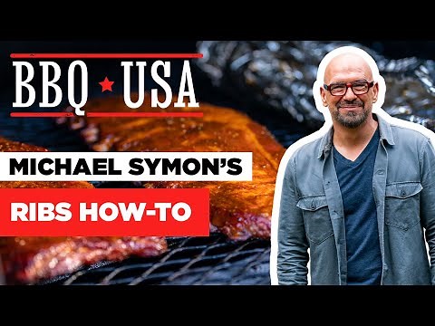 Michael Symon's BBQ Rib How-To | BBQ USA | Food Network