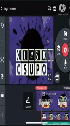 Klasky csupo Logo Remake Kinemaster Speedrun Be Like ×30 Speed