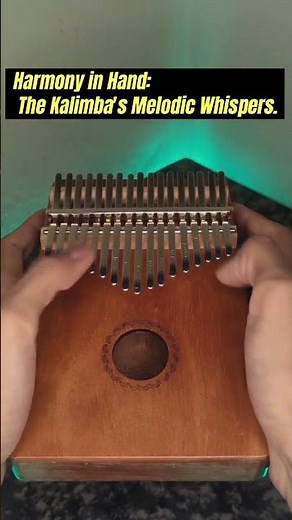 Kalimba - 17 Keys with Mahogany Wood - Includes Tune Hammer and Study Instruction