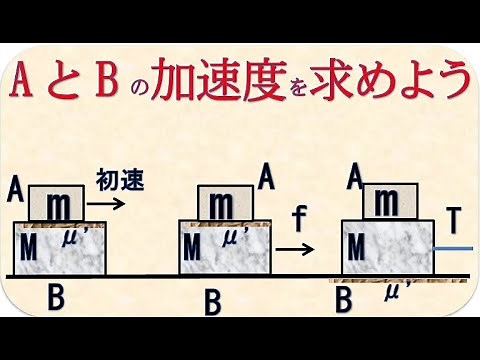 Basic Physics: Equation of motion and friction of stacked objects