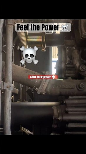 WDP4D has 4500 horsepower produced by 16 cylinders diesel engines #emd #usa #automobile #power #rail