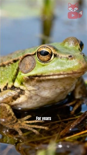 The Animal That Never Sleeps: The Bullfrog 🐸 #animalfacts #facts #wildlife