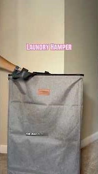 100L Laundry Hamper Review: Large, Collapsible & Grey