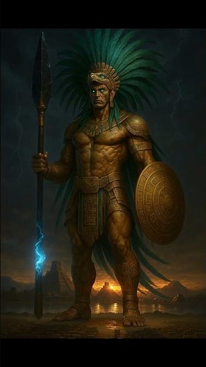 Quetzalcoatl - Aztec God of Wind, Art, and Wisdom: The Feathered Serpent