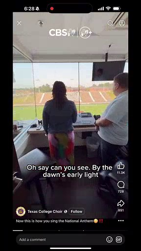 Texas College choir student to sing at Kansas City Chiefs game