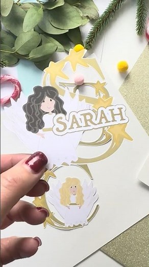 How To Add Names To Printable Letters To Make Monograms To Print And Cut #freeprintable #cricuttips