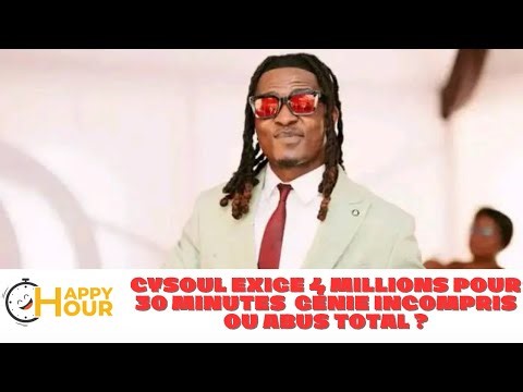 CYSOUL DEMANDS 4 MILLION FOR 30 MINUTES...MISUNDERSTOOD GENIUS OR TOTAL ABUSE? CAMEROON DIVIDED