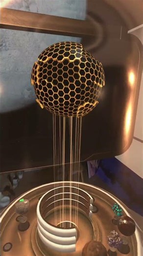 Sci-Fi Computer in Space