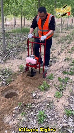 Planting trees and digging holes is too tiring, try this instead! 🌳⚡