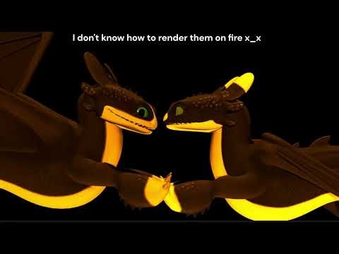 I animated Dart and Thunder as Uzi and N from Murder Drones (SPOILERS)