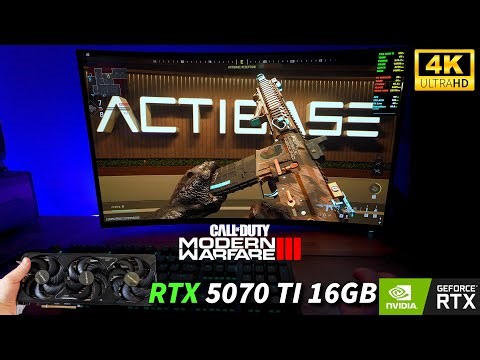Call of Duty Modern Warfare 3 - RTX 5070 TI 16GB - Ryzen 7 9800X3D | Alienware OLED AW3225QF 32"