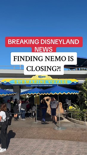 Breaking Disneyland news! Disneyland announced today, April 1st, that both Finding Nemo and Autopia will be closing to make room for new attractions! April Fools! #disney #disneyland #disneyparks #news #disneynews #aprilfools #fyp #foryou #foryoupagе